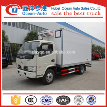 4x2 DFAC 3 Tons refrigerator van truck for meat and fish